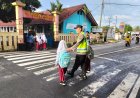 Polsek Cikalong Gelar Gatur Lalin Pagi, Pastikan Keamanan Pelajar Saat Berangkat Sekolah