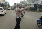 Unit Lantas Polsek Singaparna Laksanakan Gatur Rawan Pagi