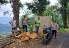 Anggota Polsek Sodonghilir Bripka Abun Eka Bahtiar melaksanakan kegiatan sambang dan silaturahmi di Kampung Sodong