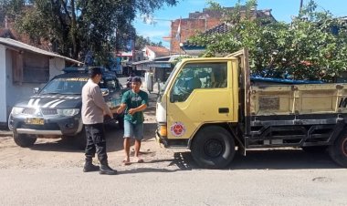 Antisipasi Gangguan Kamtibmas, Anggota Polsek Karangnunggal Melaksanakan Patroli Siang