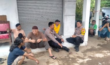 Humanis dan Dekat dengan Warga, Anggota Polsek Leuwisari Gelar Sambang Dialogis